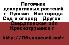 Питомник декоративных растений г. Пушкин - Все города Сад и огород » Другое   . Свердловская обл.,Краснотурьинск г.